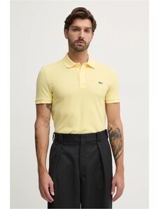 Lacoste pamut póló fehér, sima