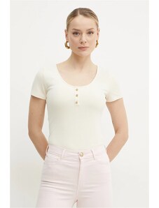 Guess t-shirt KARINA női, bézs, W5GP43 KCTC2