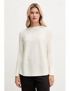 United Colors of Benetton pulóver gyapjúkeverékből bézs, 1Y6SD10CH