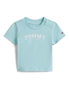 TOMMY HILFIGER Póló világoskék / fehér