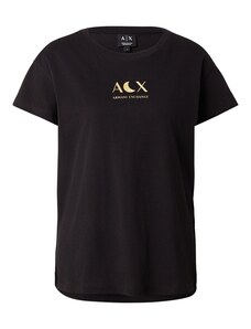 ARMANI EXCHANGE Póló arany / fekete