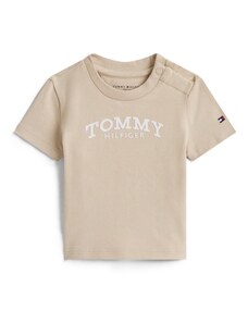 TOMMY HILFIGER Póló bézs / fehér