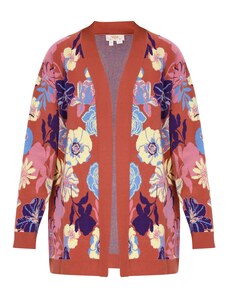 usha FESTIVAL Kardigán tengerészkék / világoskék / világos sárga / piros