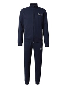 EA7 Emporio Armani Jogging ruhák sötétkék / fehér