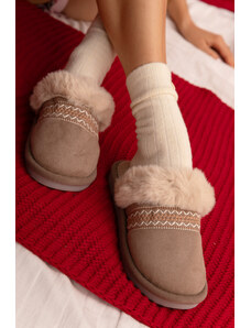 Boto Női papucsok műszőrmével