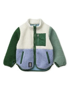 Liewood Átmeneti dzseki 'Nolan' világoskék / pasztellzöld / sötétzöld / fehér