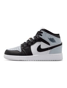 Nike Air Jordan 1 Mid Older Kids' Shoes - Black