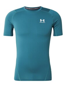 UNDER ARMOUR Funkcionális felső smaragd / fekete / fehér