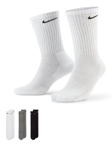 Nike Everyday Cushioned Training Crew Socks (3 Pairs) - Multi-Colour