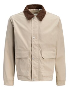 JACK & JONES Átmeneti dzseki 'JORCatskills Barn' barna / cappuccinobarna