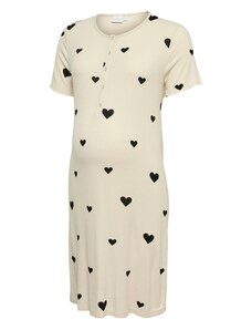 MAMALICIOUS Hálóing 'Laura Lia' ekrü / fekete