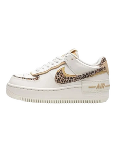 nike animal print air force 1 sage trainers