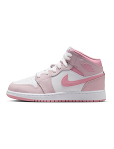 Nike Air Jordan 1 Mid Older Kids' Shoes - Pink
