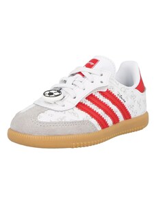 ADIDAS ORIGINALS Sportcipő 'SAMBA OG' világosszürke / piros / fehér