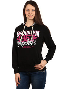 Glara Women's cotton hooded sweatshirt Brooklyn