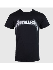 Metál póló férfi Metallica - Spiked Logo - ROCK OFF - RTMTLTSBSPI METTS20MB