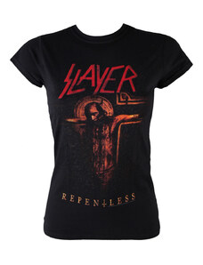 Metál póló női Slayer - Repentless Crucifix - ROCK OFF - SLAYTEE28LB