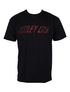 Metál póló férfi Mötley Crüe - Distressed Logo - ROCK OFF - MOTTEE16MB