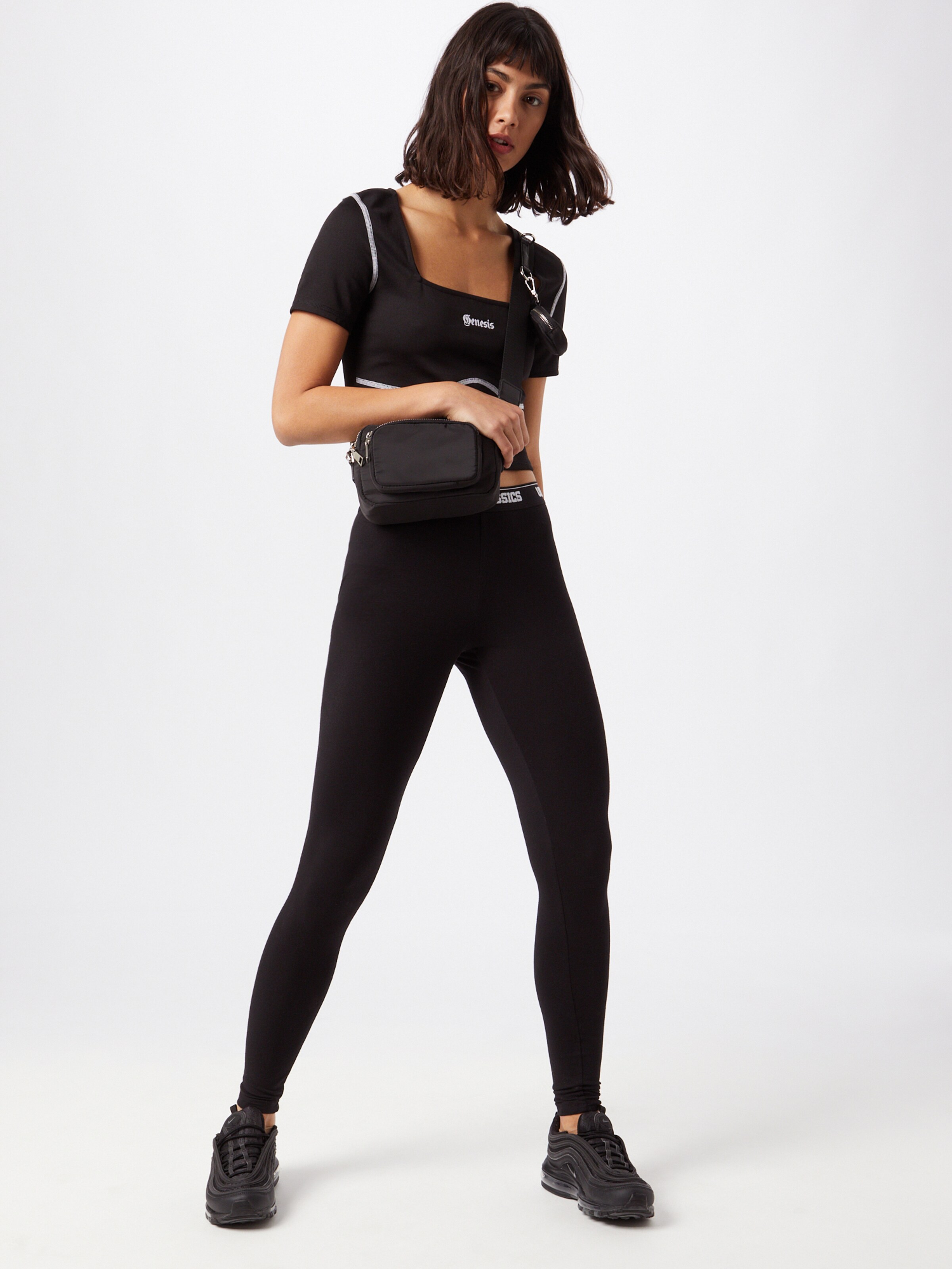 Urban Classics Leggings fekete