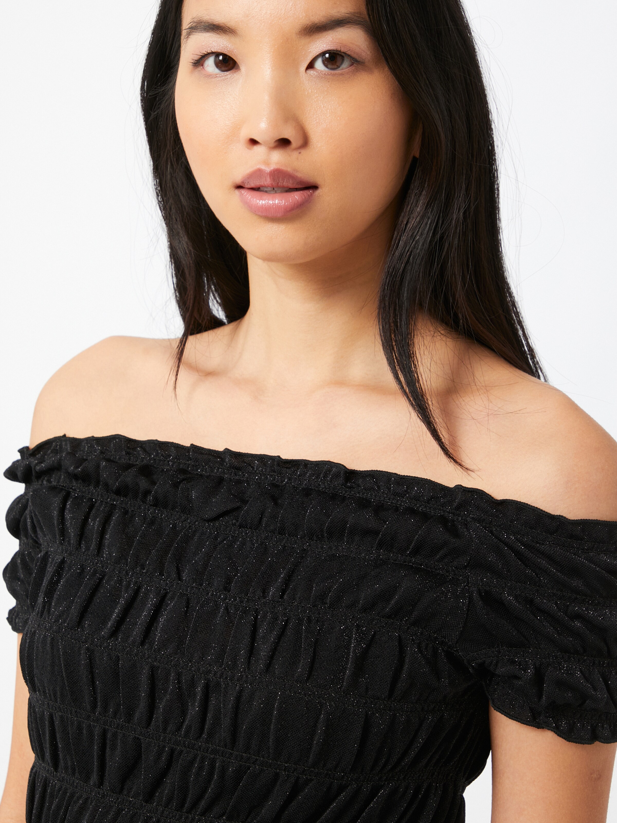 PIECES Blúz 'Djane' fekete