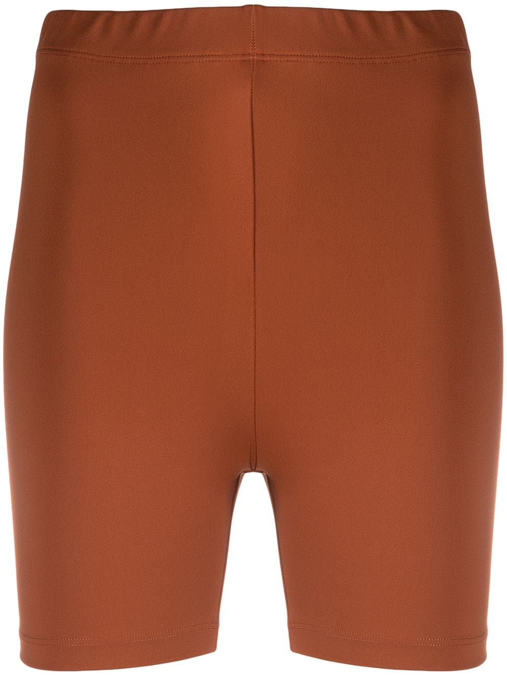 nike orange biker shorts