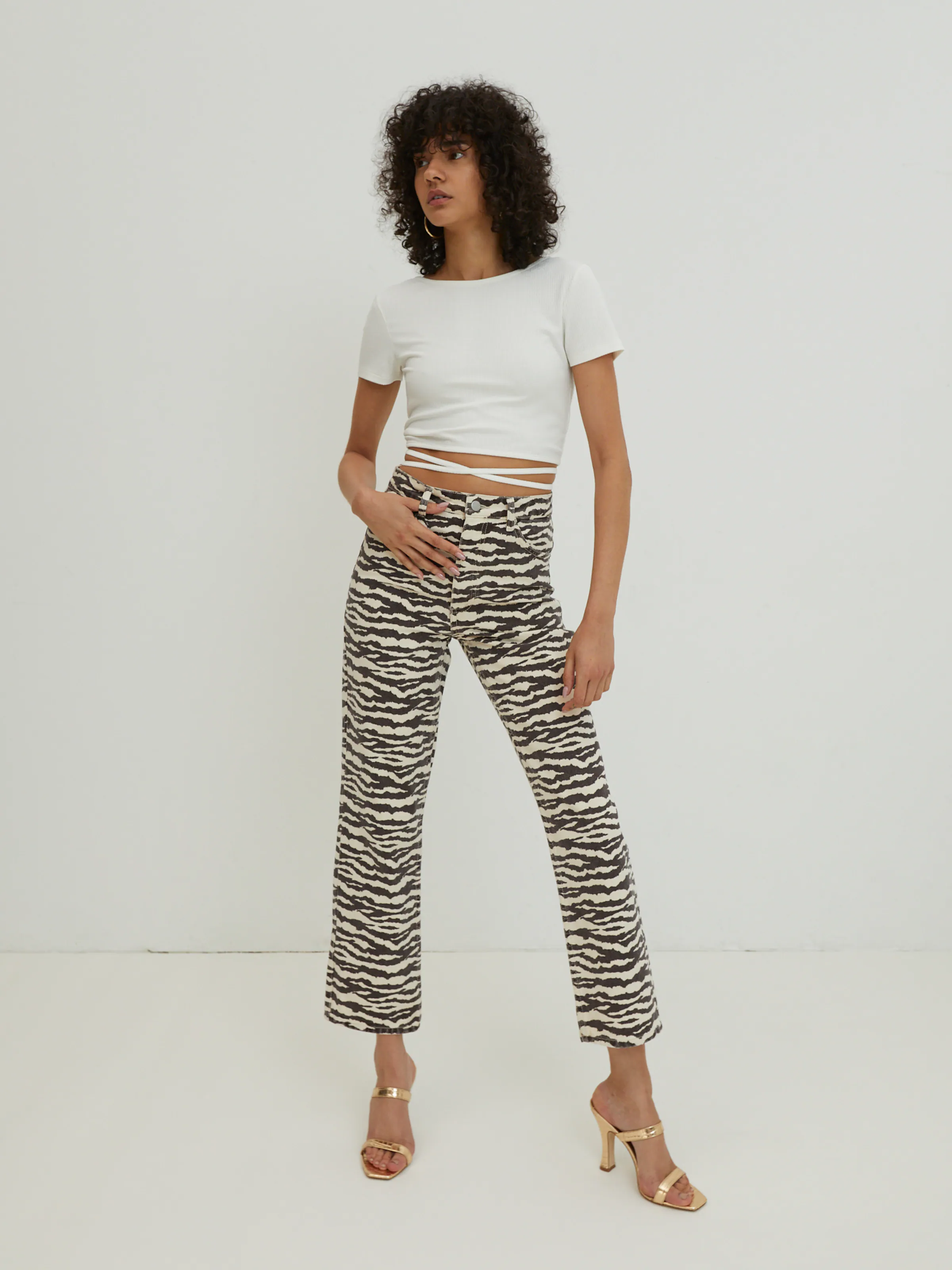 EDITED Póló 'River' fehér