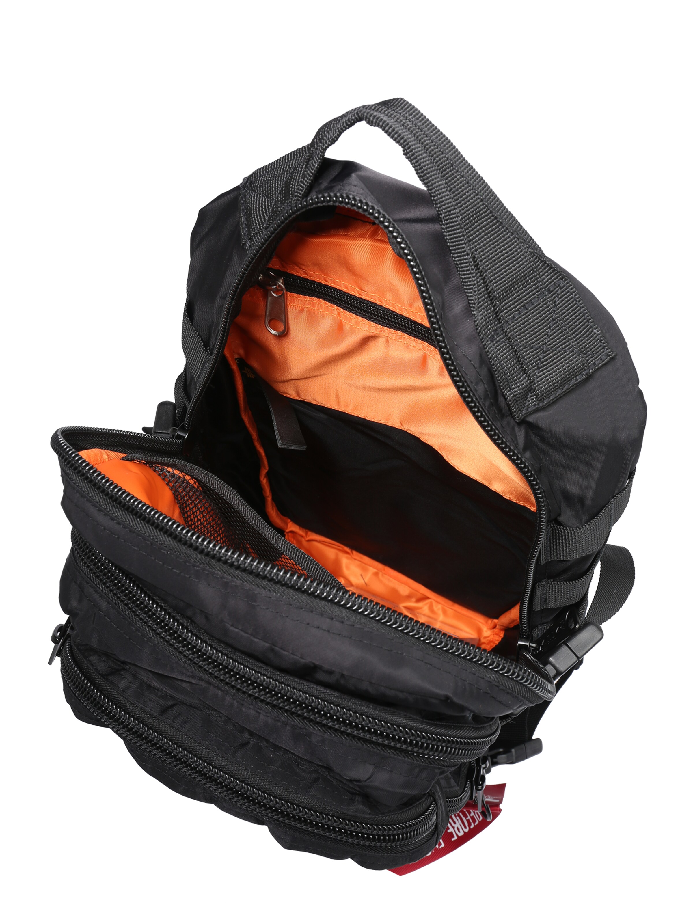 ALPHA INDUSTRIES Hátizsák 'Tactical' fekete