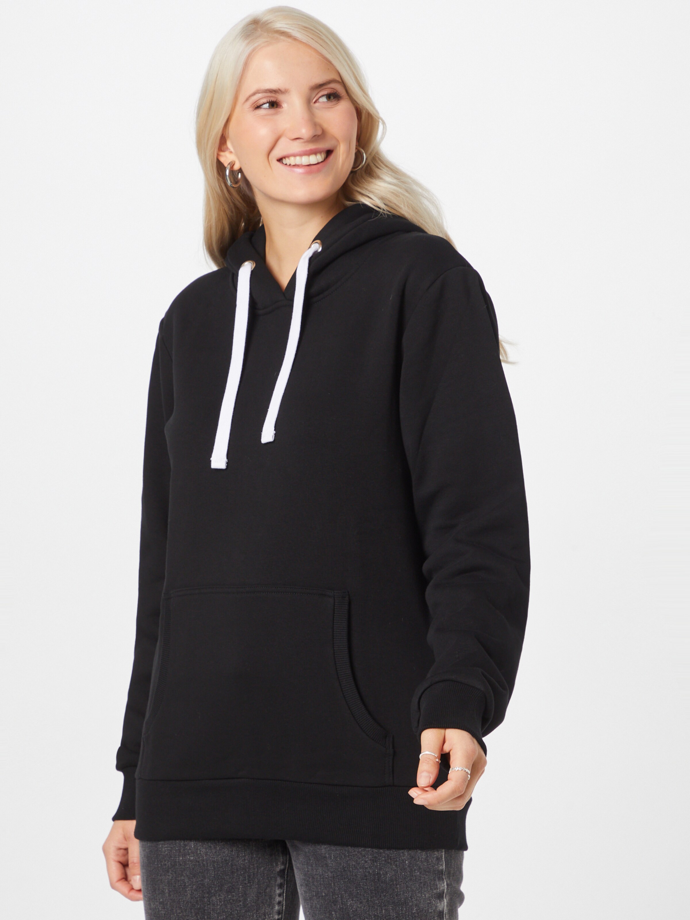 ABOUT YOU Tréning póló 'Senta' fekete