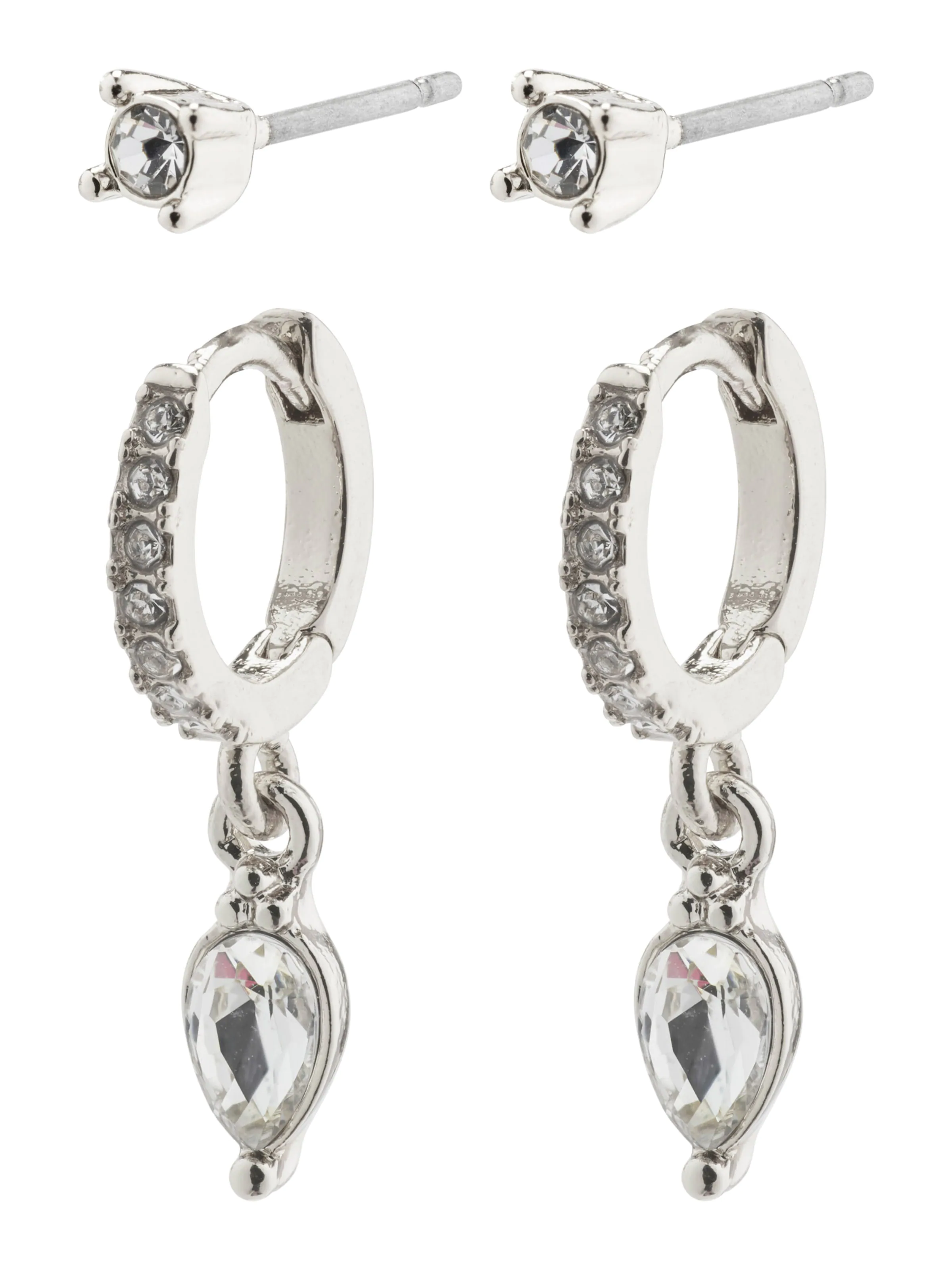 Pilgrim Fülbevalók 'ELZA' ezüst