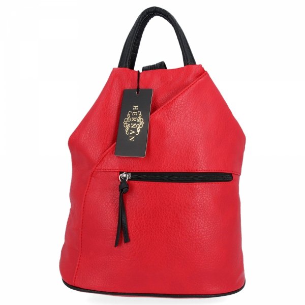 Női Táská hátitáska Hernan piros HB0206