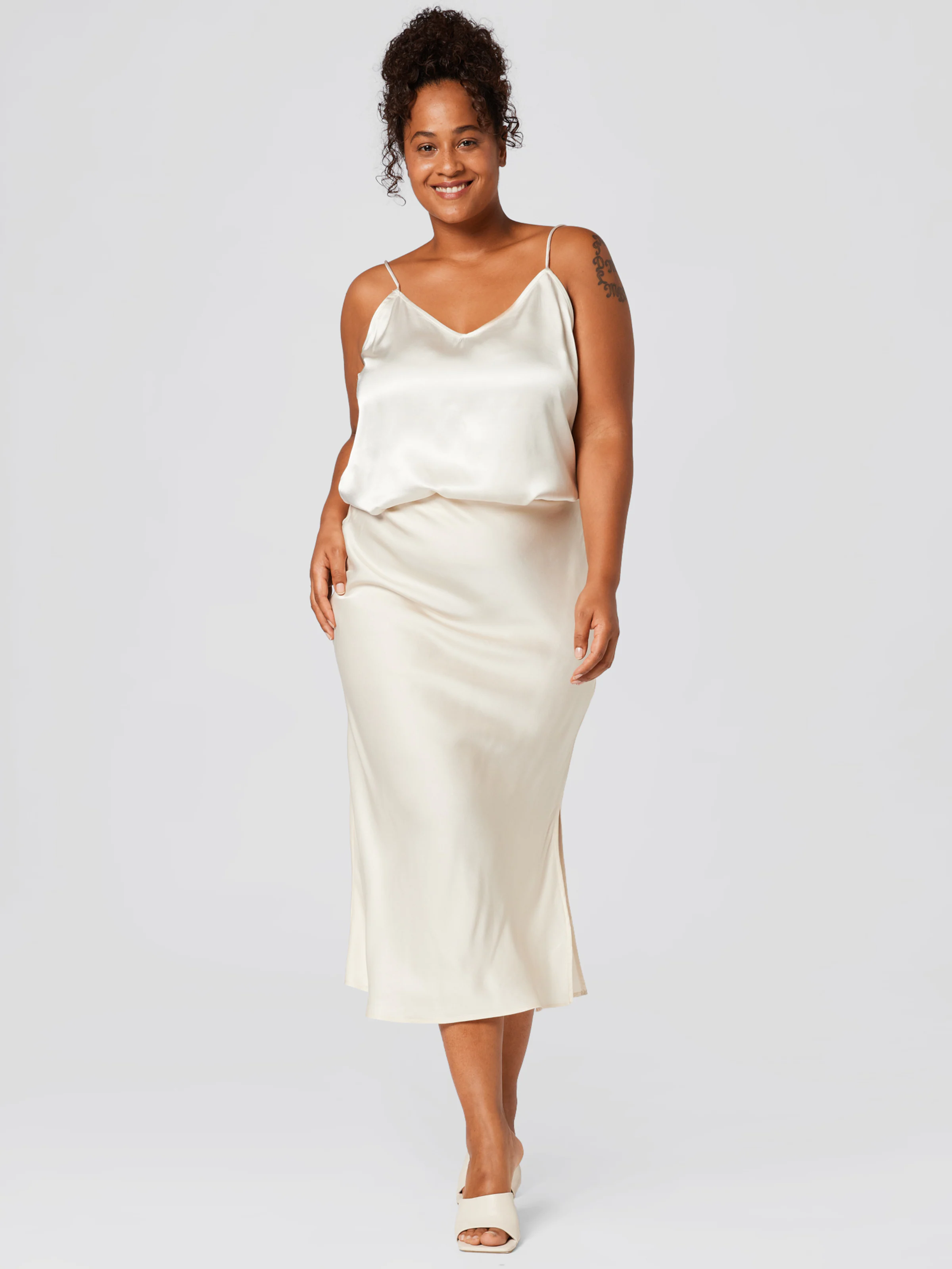 A LOT LESS Szoknyák 'Vianne' természetes fehér