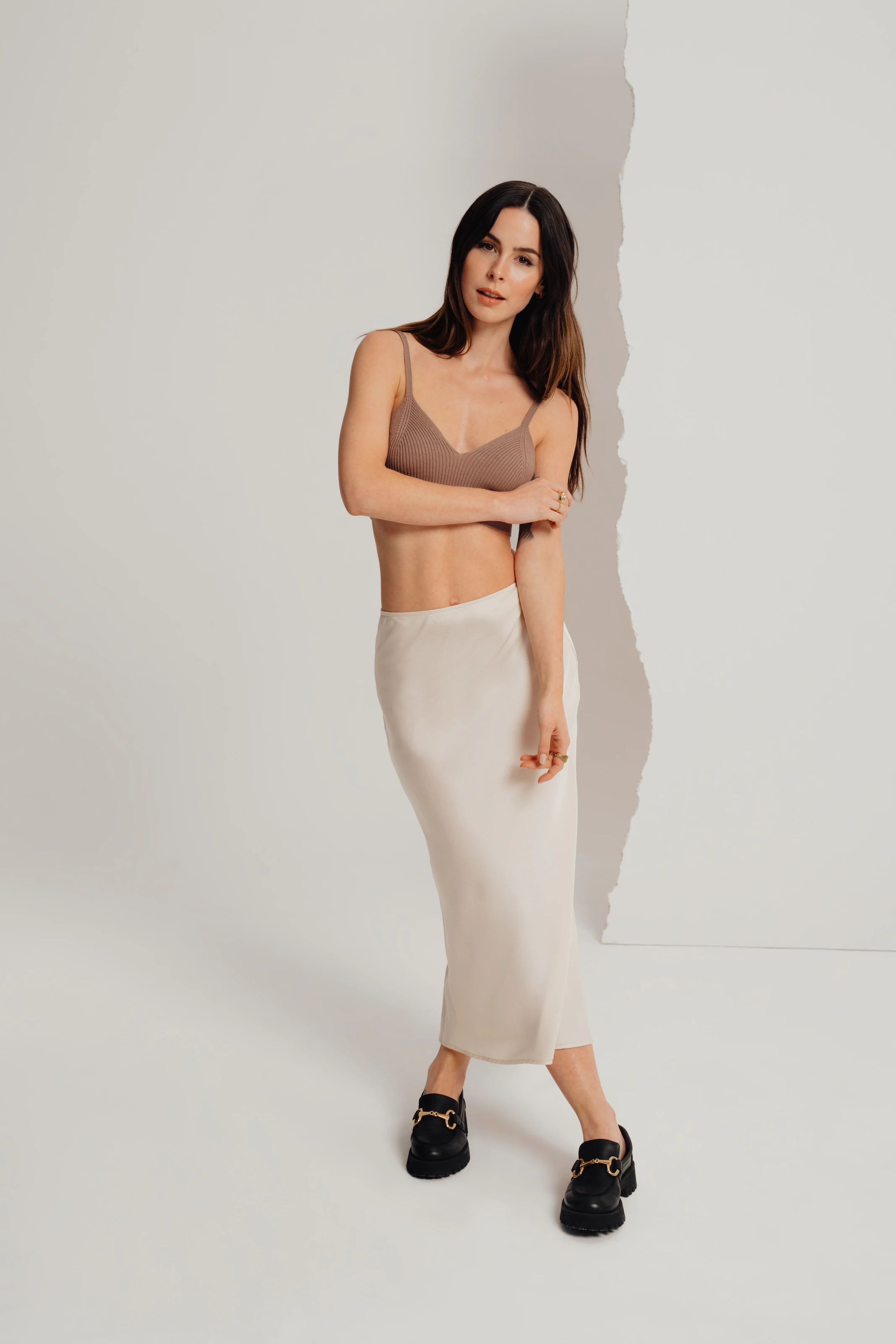 A LOT LESS Szoknyák 'Vianne' természetes fehér