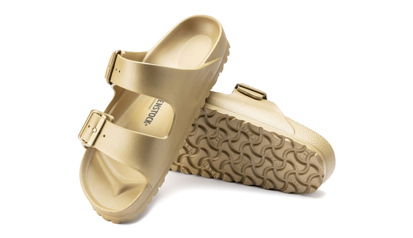 Birkenstock Arizona EVA Glamour Gold Narrow Fit Nők - Szandálok Birkenstock - Sárga - 1022465-3.5