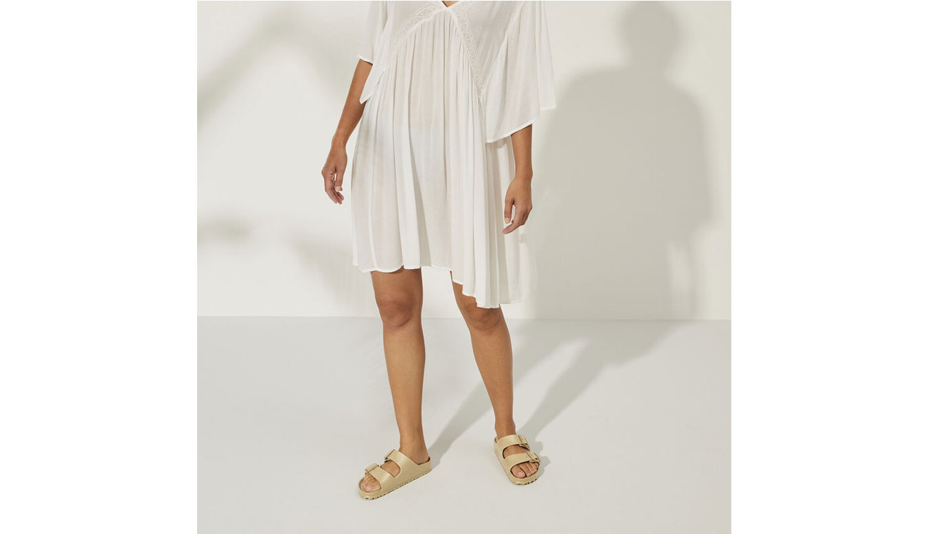 Birkenstock Arizona EVA Glamour Gold Narrow Fit Nők - Szandálok Birkenstock - Sárga - 1022465-3.5