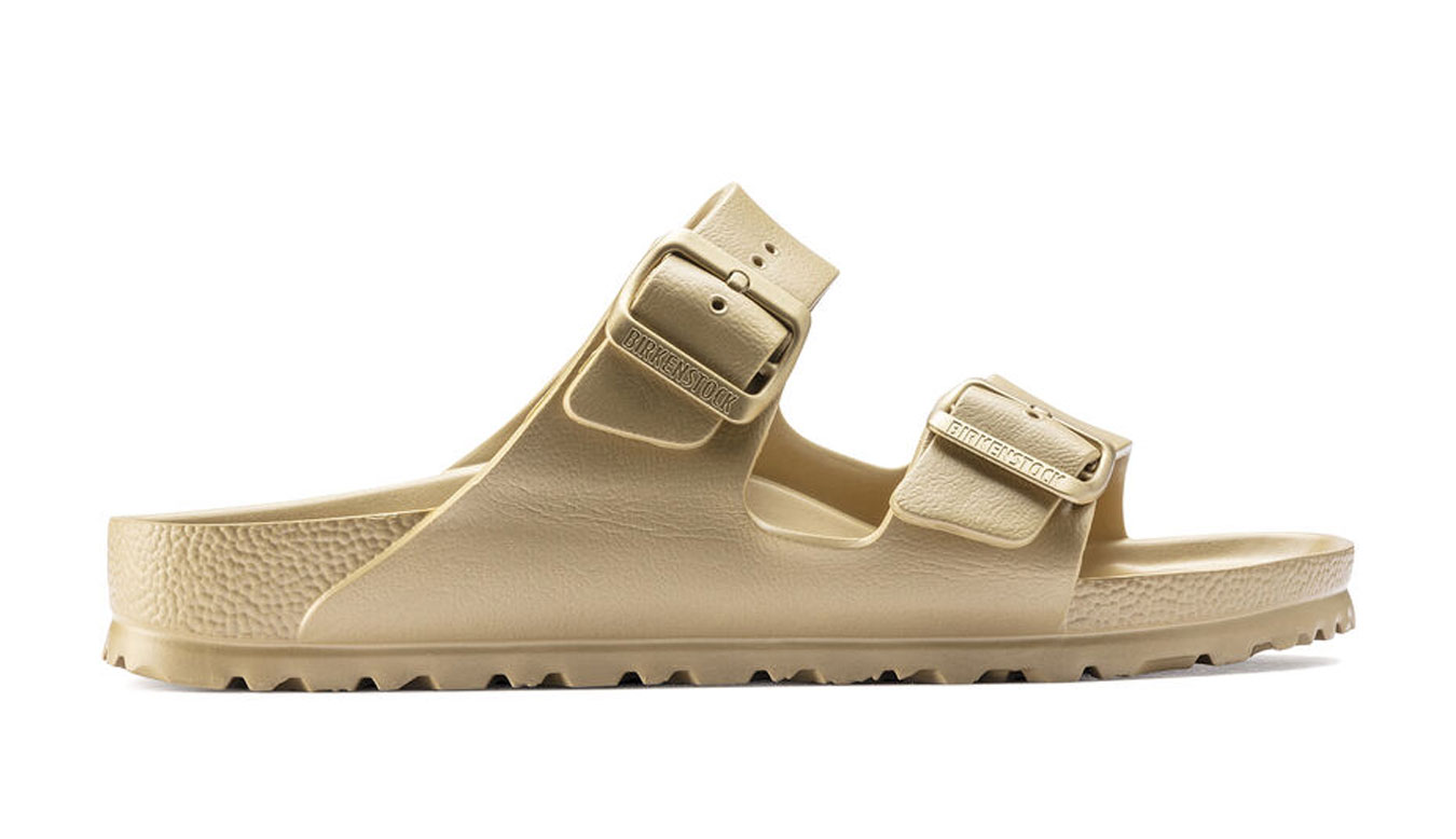 Birkenstock Arizona EVA Glamour Gold Narrow Fit Nők - Szandálok Birkenstock - Sárga - 1022465-3.5