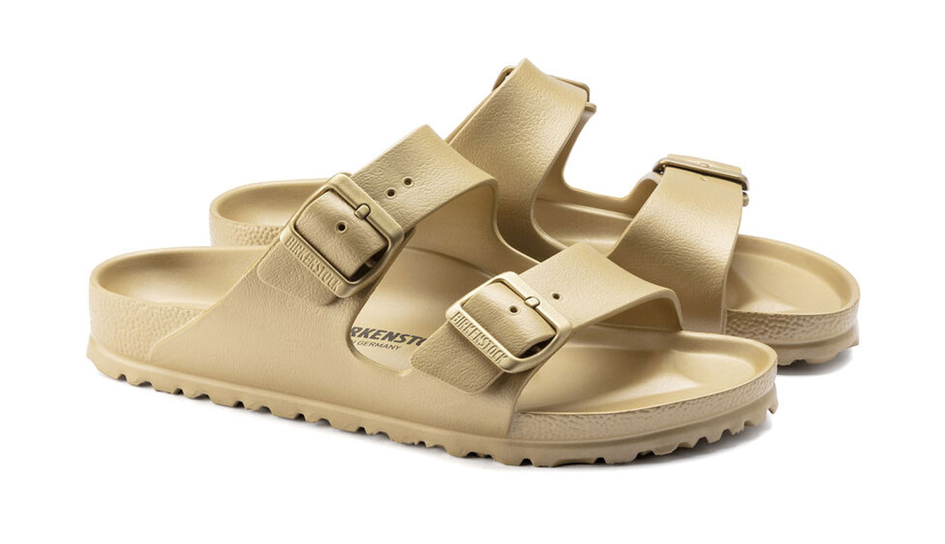 Birkenstock Arizona EVA Glamour Gold Narrow Fit Nők - Szandálok Birkenstock - Sárga - 1022465-3.5