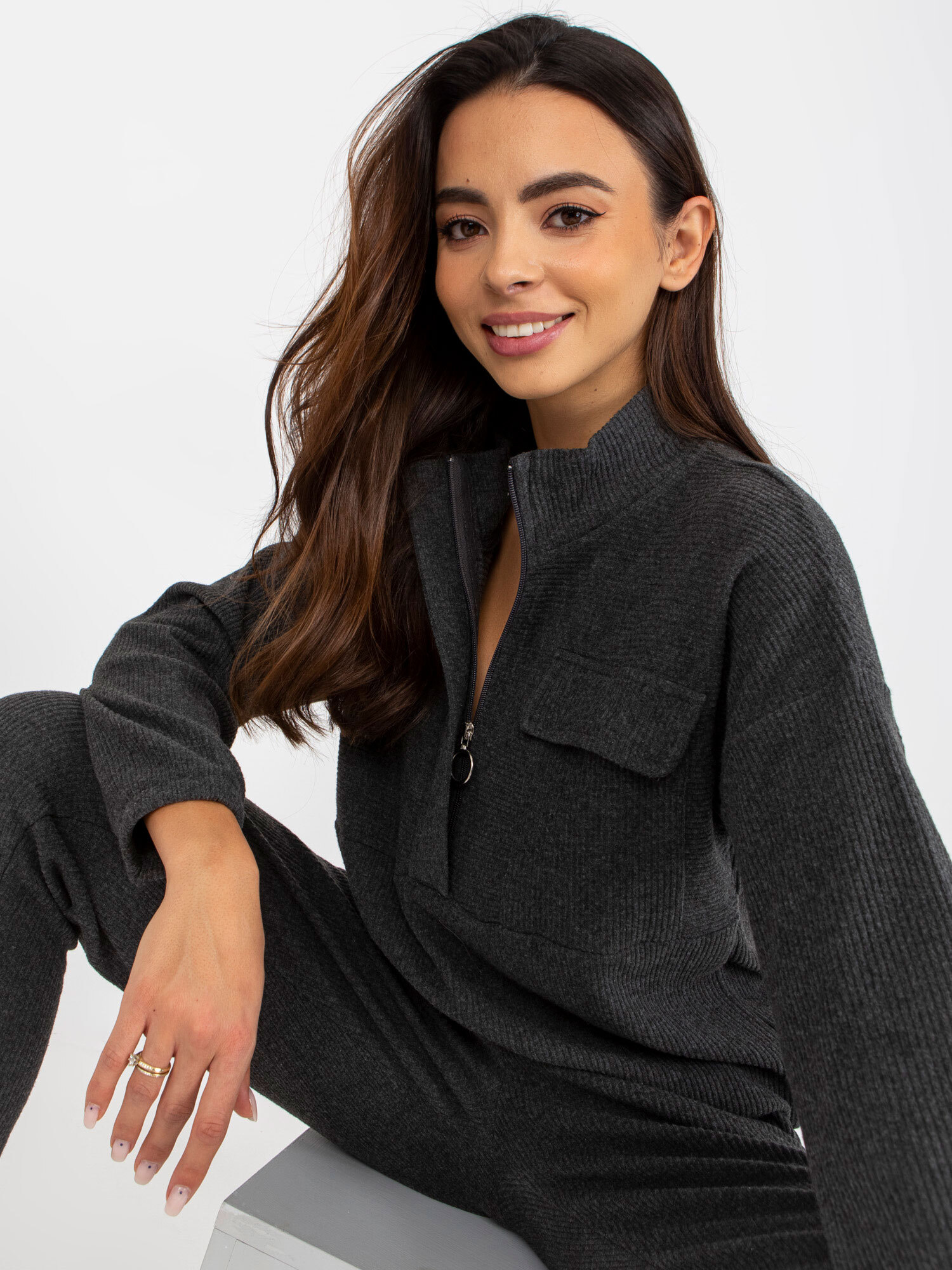 BERRAK Pyjamas-BR-PI-9124-dark gray