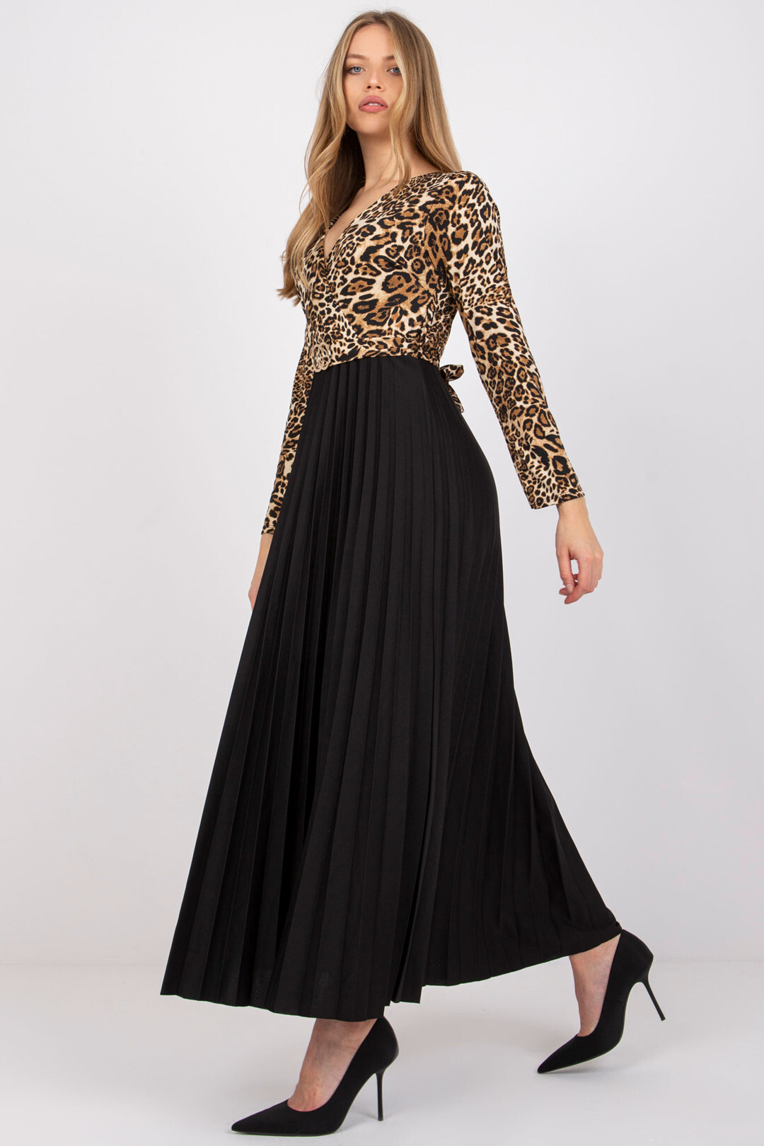 Glara Dress with leopard top