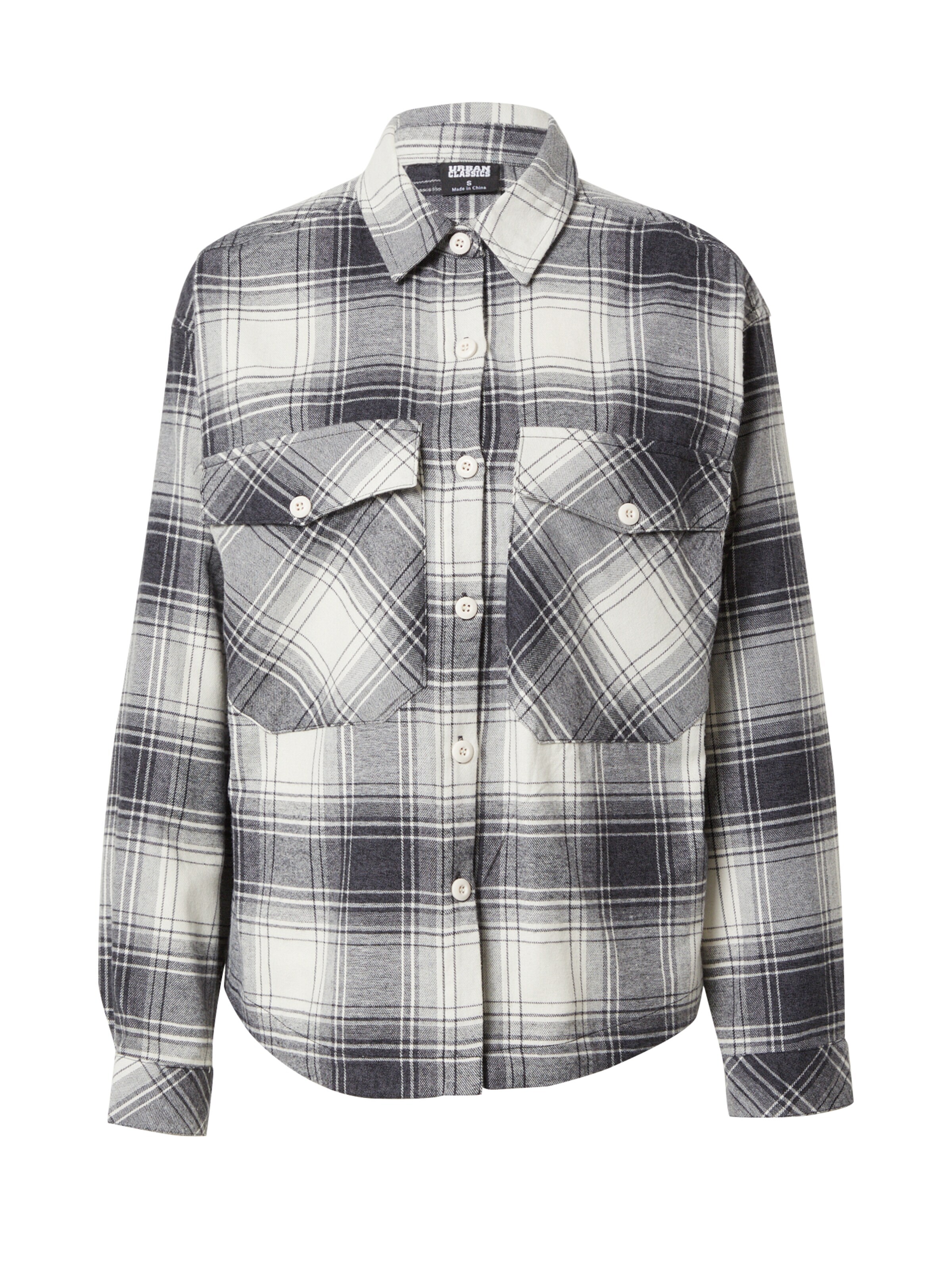 Urban Classics Blúz bézs / fekete