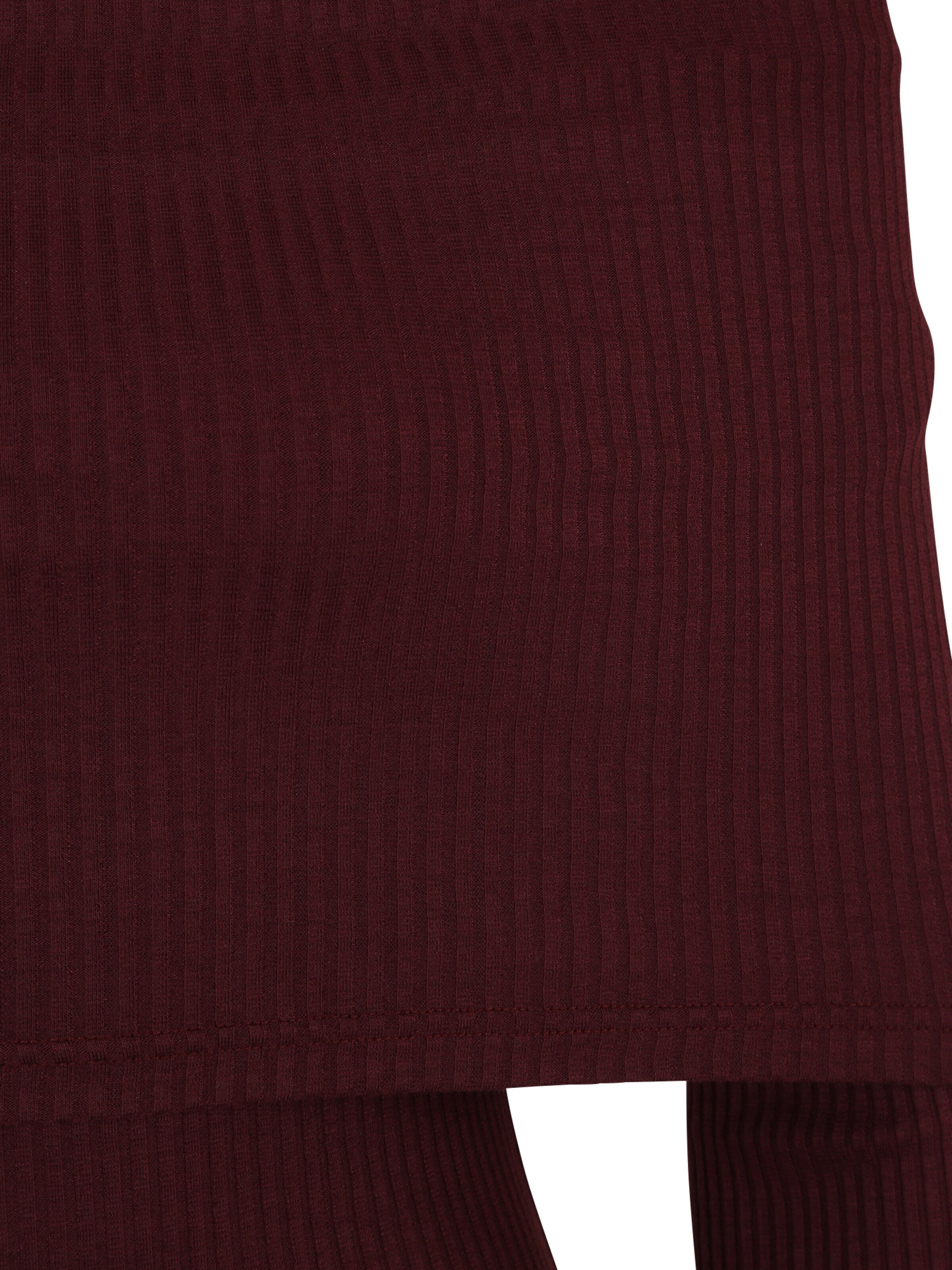 ABOUT YOU REBIRTH STUDIOS Póló 'Leni' bordó