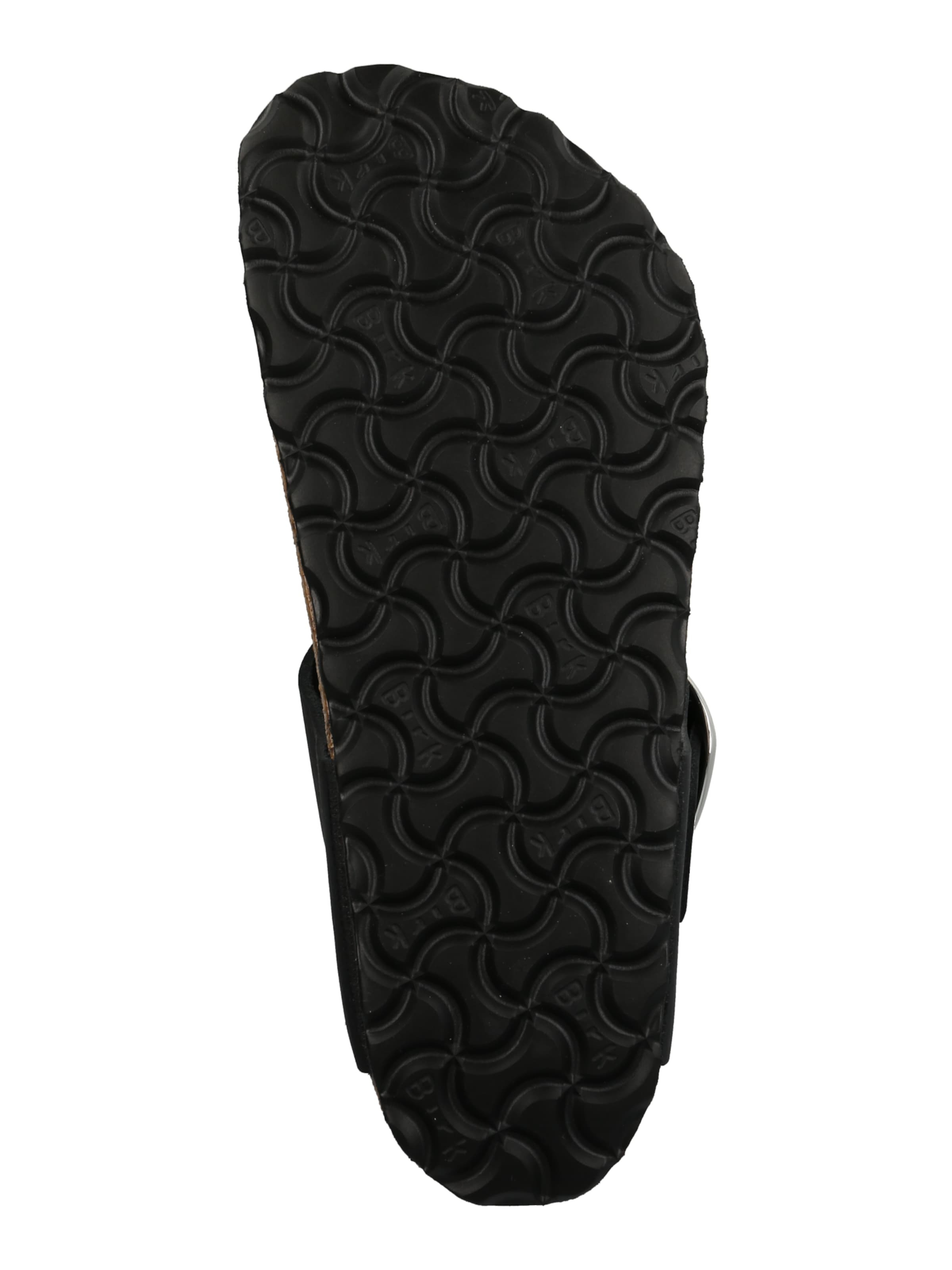 BIRKENSTOCK Ujjelválasztó-pántos szandál 'Gizeh' fekete