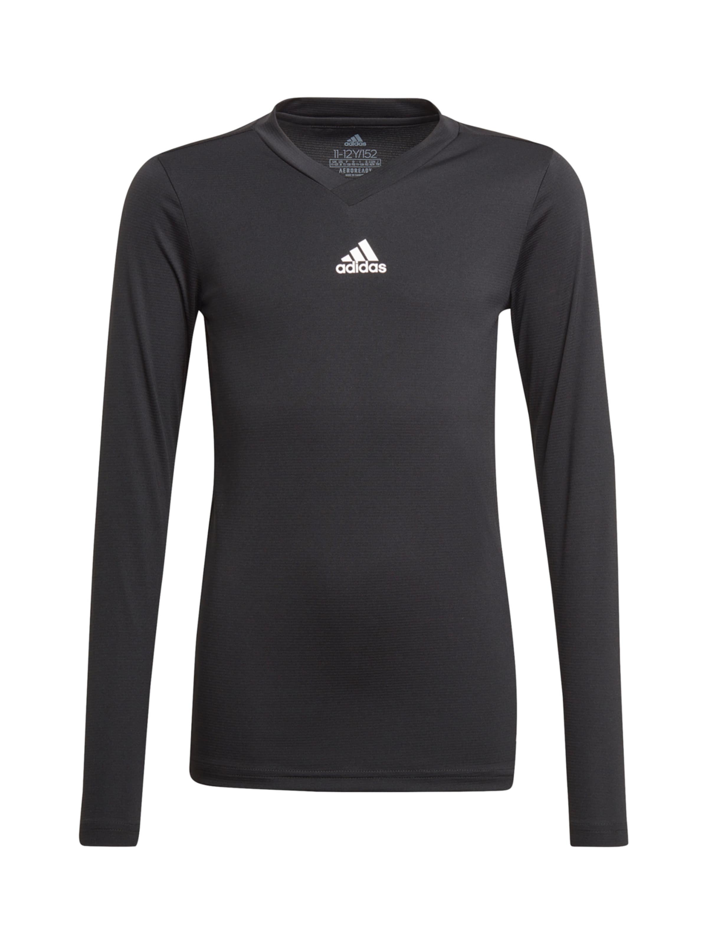 ADIDAS PERFORMANCE Funkcionális felső 'Team Base' fekete / fehér