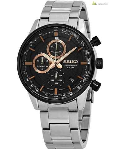 Seiko, Ezüstszínű Férfi órák | 130 darab GLAMI.hu Legújabb Seiko modell fémszíjas férfi karóra SSC431P1 SOLAR