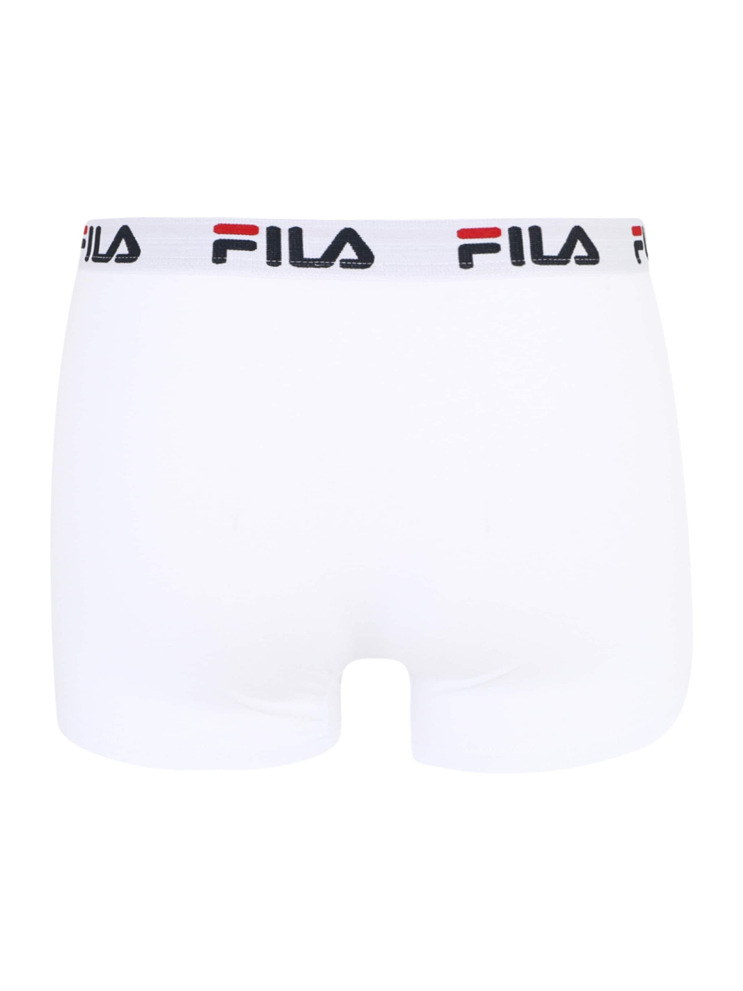 FILA Boxeralsók tűzpiros / fekete / fehér