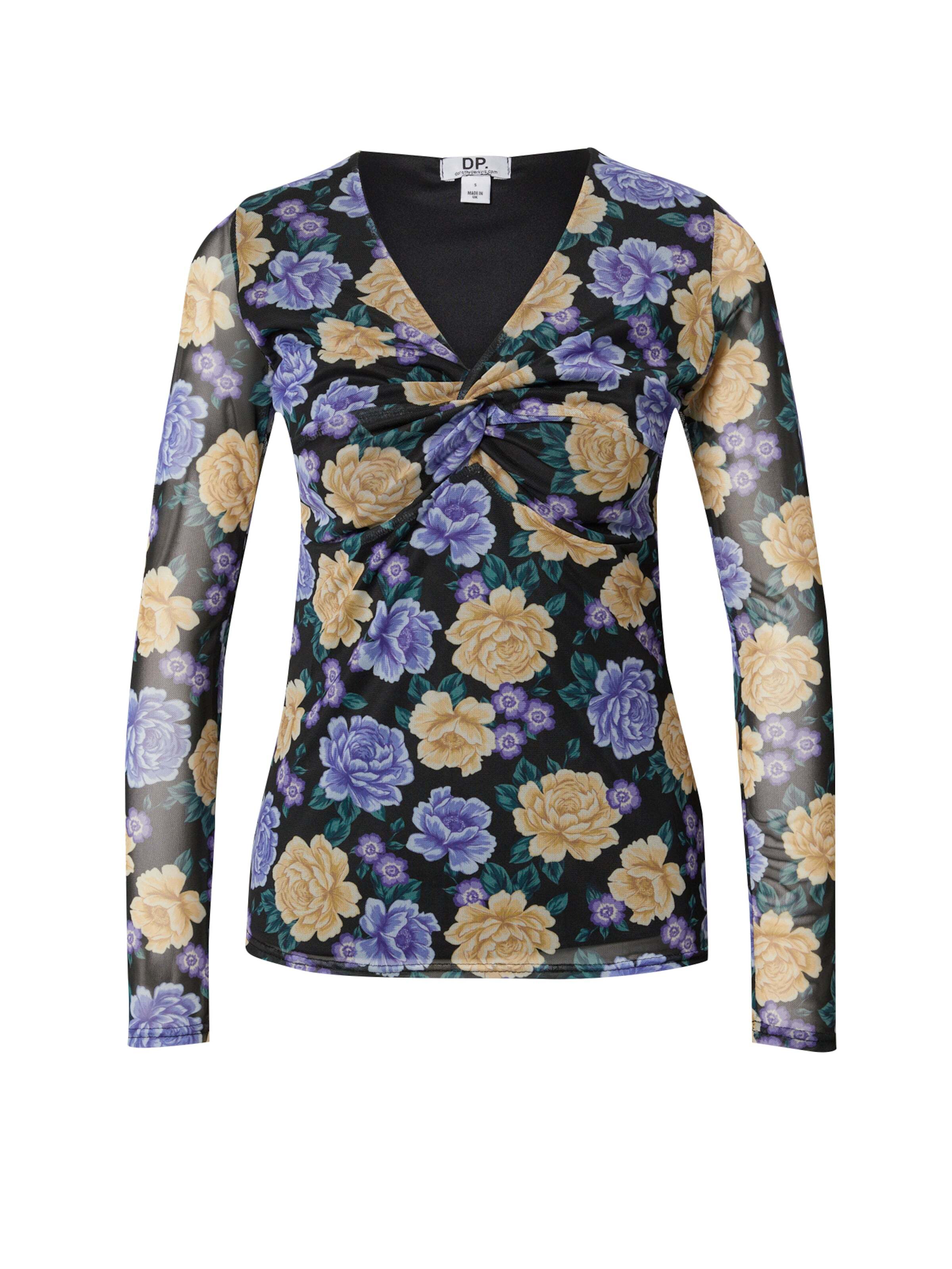 Dorothy Perkins Póló pasztellsárga / smaragd / lila / fekete