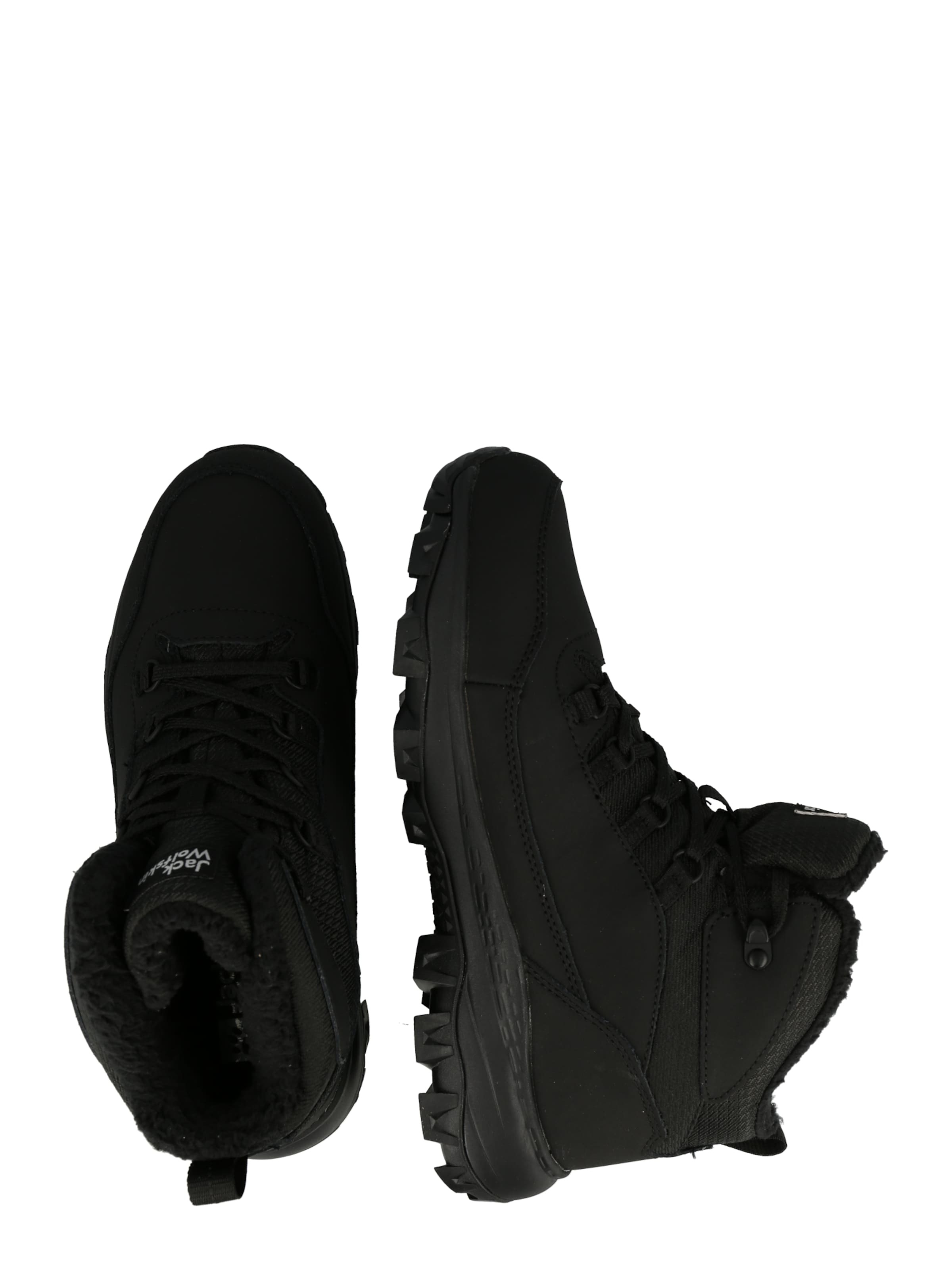 JACK WOLFSKIN Bakancsok 'Everquest' fekete / fehér