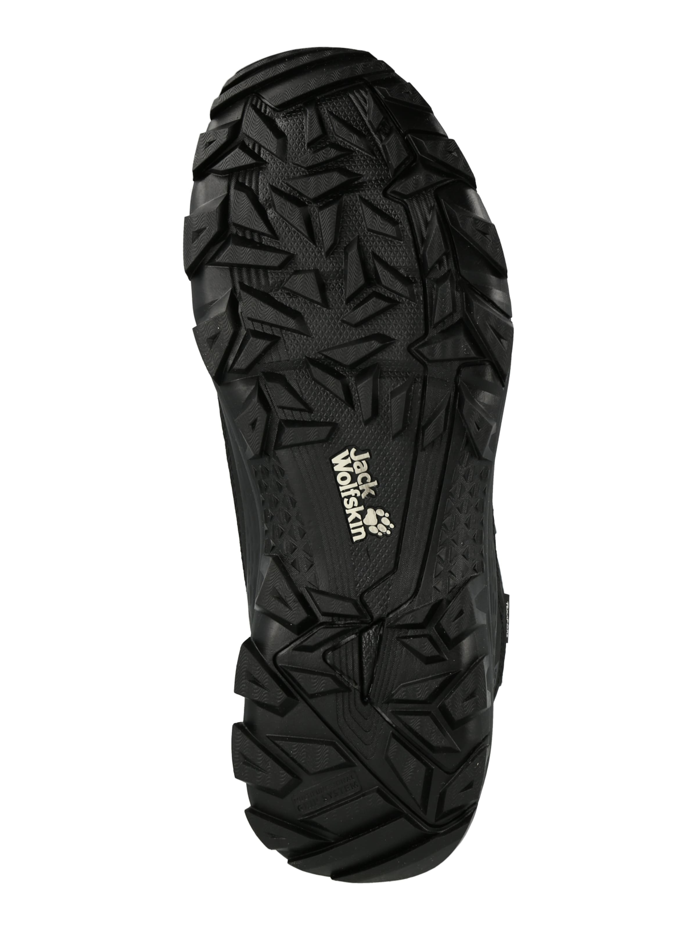 JACK WOLFSKIN Bakancsok 'Everquest' fekete / fehér