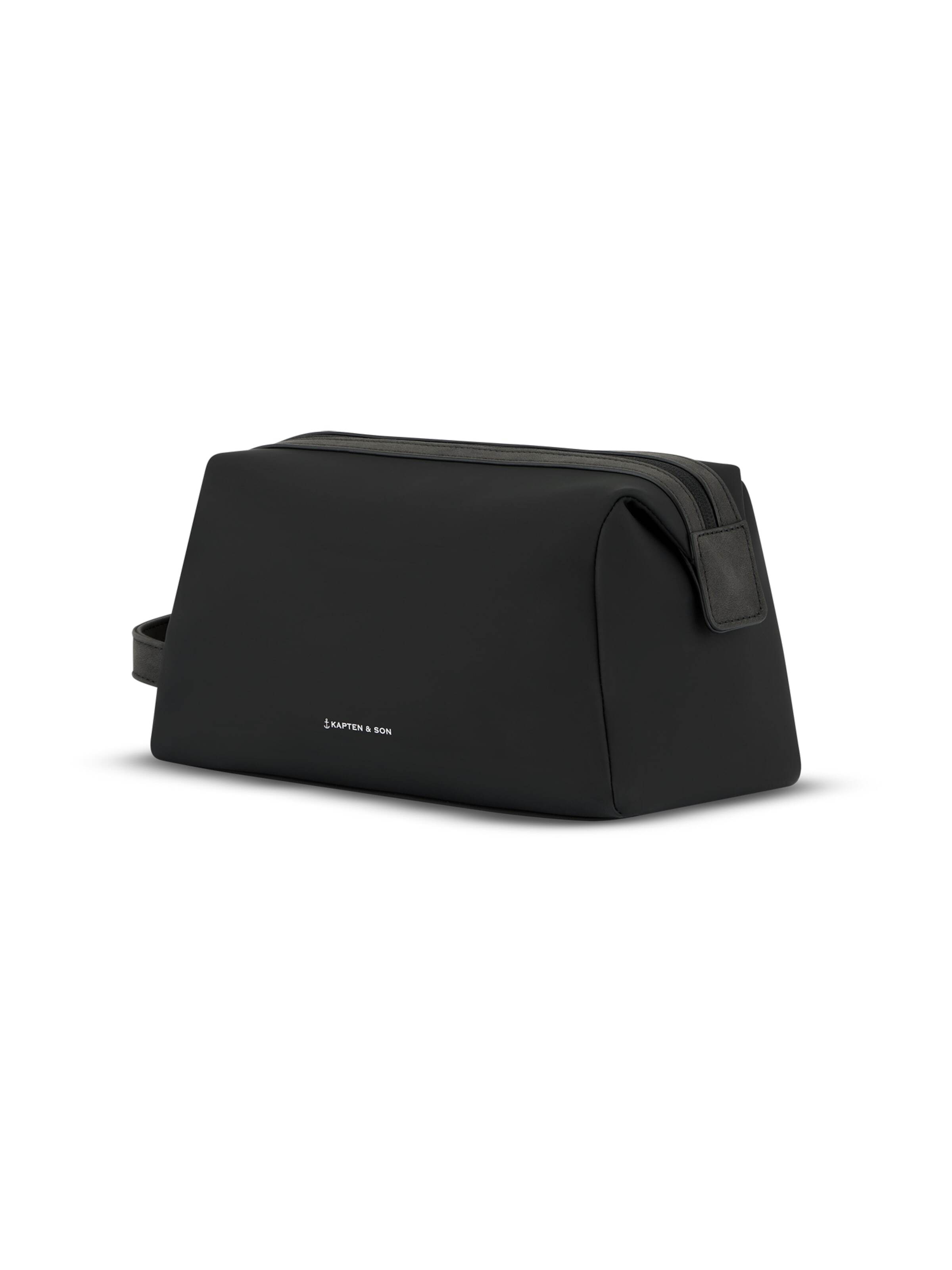 Kapten & Son Piperetáskák 'Windsor' ezüstszürke / fekete