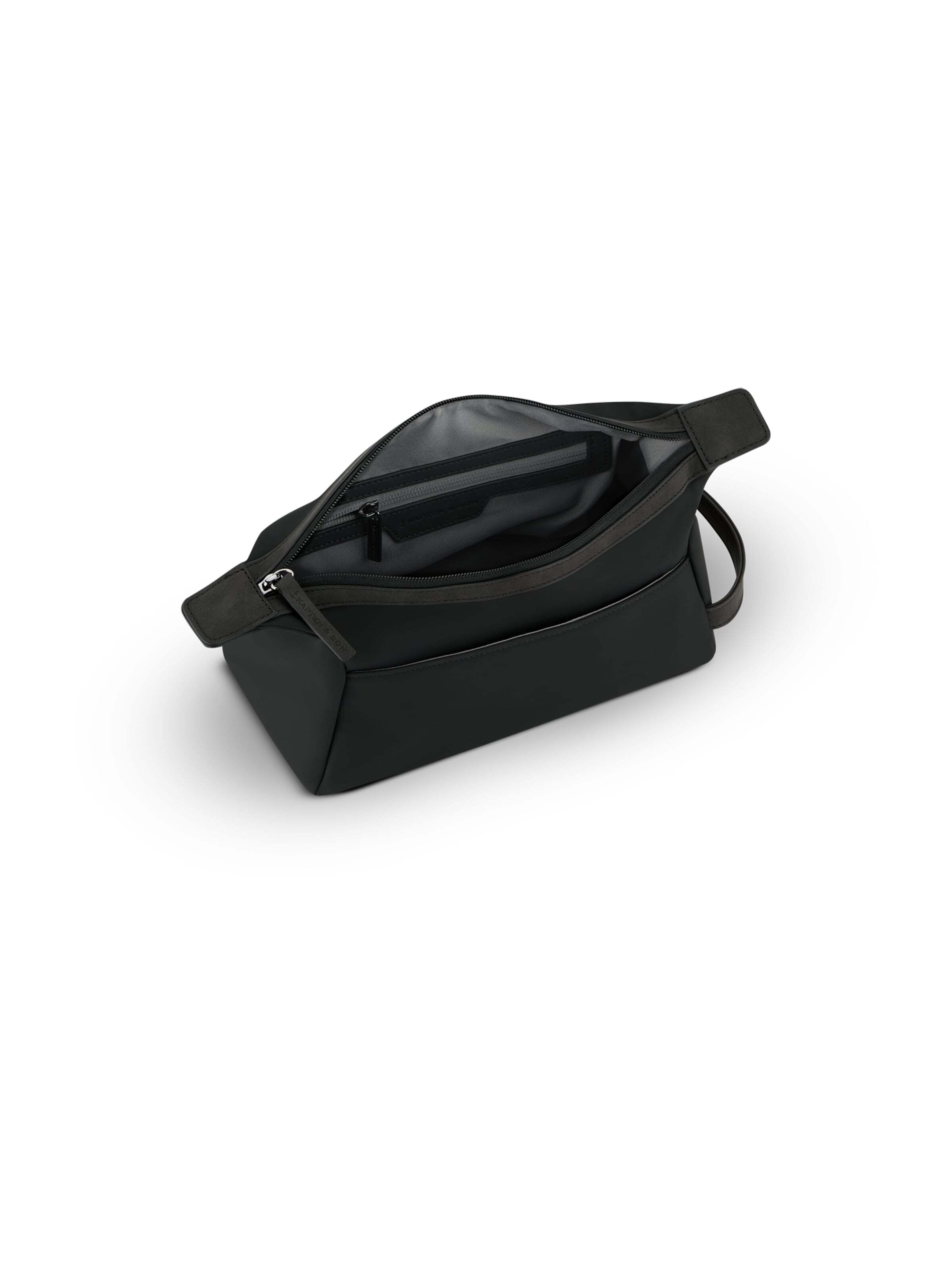 Kapten & Son Piperetáskák 'Windsor' ezüstszürke / fekete