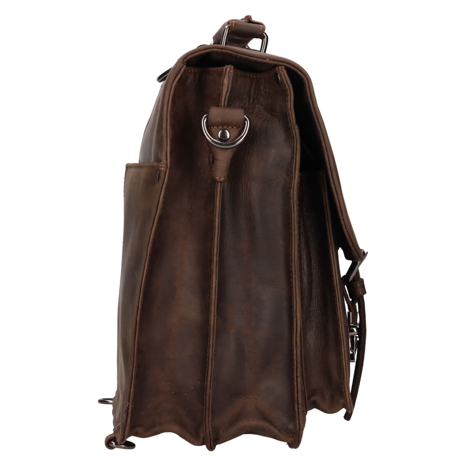 Férfi bőr aktatáska Greenwood Celestin - barna